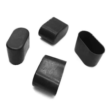 2024 22 st 40x20mm Gummimöbler Föt Ring Stopper Oval Bord och Stol Benspets Halkfri