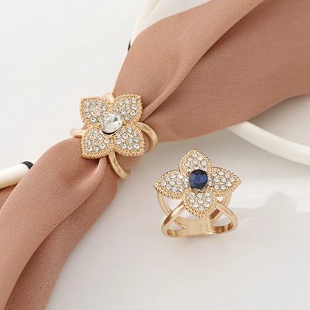 Pearl Brooches Fastener Silk Scarf Simple Crystal Brooches Shawl Ring Hijab Clip Scarves Buckle Muslim Clothing Accessories 2023