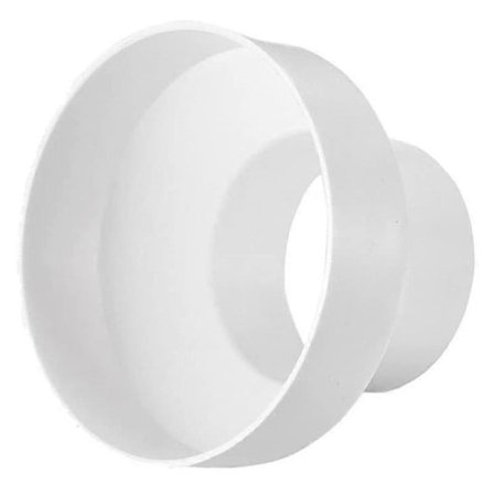 Ventilasjonsrør Reduksjonsadapter Rør Luftkanaladapter Rørkobling For Inline Ventilasjonsanlegg