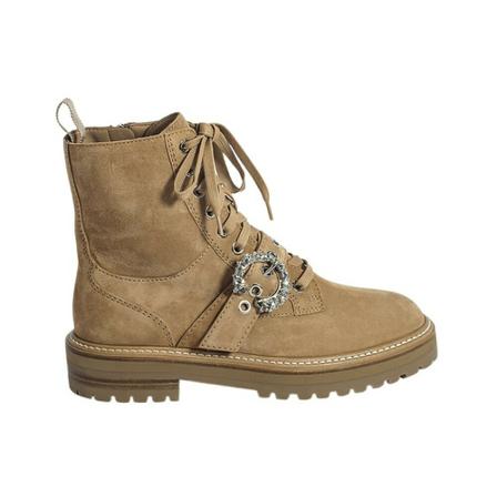 Jimmy Choo Cord Cranch Boot Brun, Dame Støvler, Størrelse: 40 EU