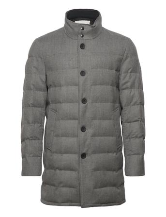 Bs Richmond Regular Fit Coat Grey Bruun & Stengade