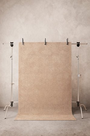 Jotex - Ullteppe Ull Beige HAYDEN - Kjøp Ulltepper hos Jotex