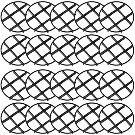 20-pack återanvändbara nätkrukkuddar, blomkrukdräneringshållare kompatibel effektiv växtdränering (15 cm)