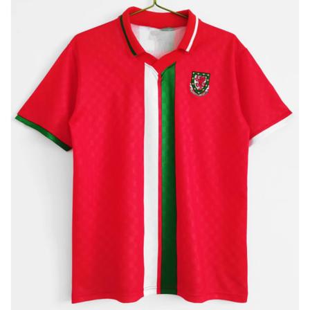 96-98 Wales Retro Jersey Tränings T-shirt Stam NO.6 XXL