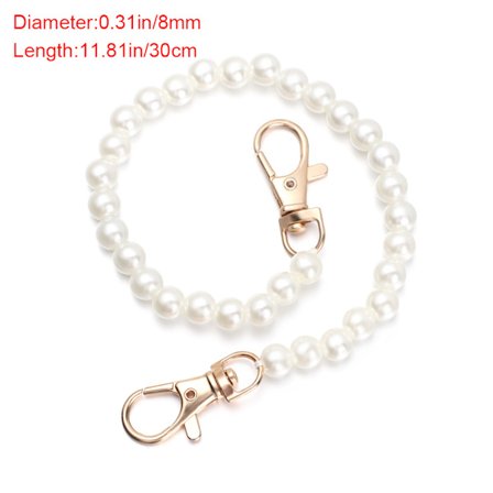 Pearl Strap Väskor Handväska Handtag 30CM - on stock