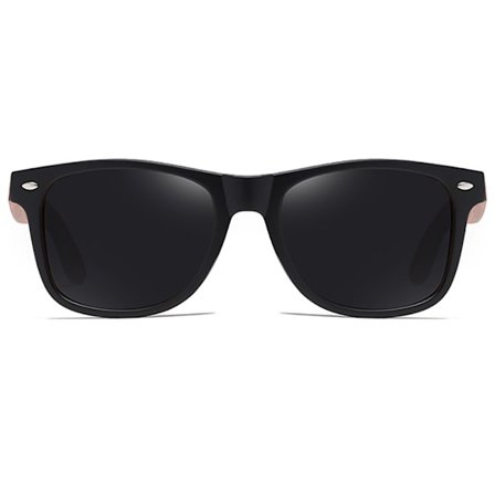 Valnøddetræ Stel Polariseret Solbriller