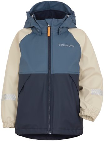 Didriksons Pike Kids' Jacket Children rain jackets Blue 130