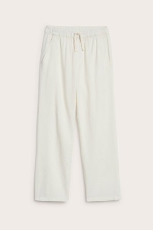 Kappahl | Byxor i linnemix Offwhite 170 | Offwhite