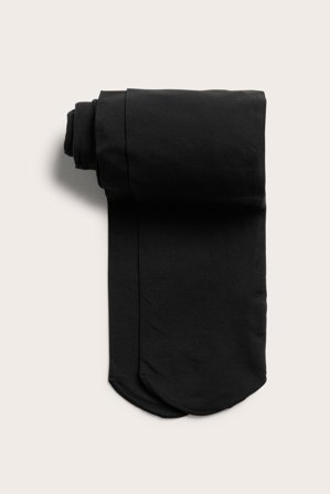 Kappahl | Sukkahousut double waistband tights 50 den Musta S | Musta