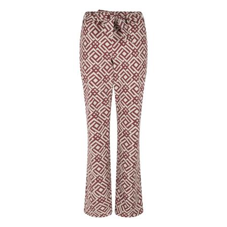 Zoso Slim-fit Broek , Rood , Dames , Maat: M
