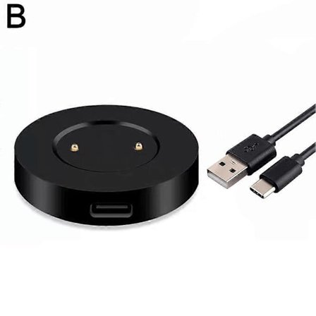 Til Huawei GT/GT2/ Ur Opladningsbase Opladning [DB] Sort