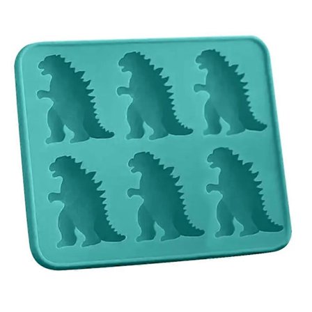 Godzilla Isform Matvaregodkjent Enkel Frigjøring Isballform Silikon Popsicle Former Hjem Kjøkkenutstyr ufeff