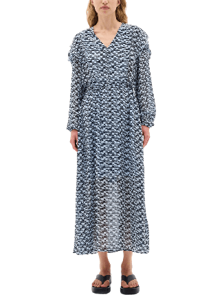Inwear CessieIW V-neck Dress; Dress Klänningar Dam Blå 34
