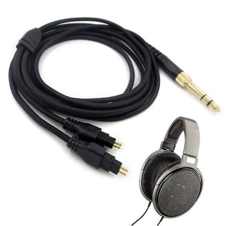 Hörlurskabel för Sennheiser HD580 HD600 HD650 HD660s Ljudkabel Reparation