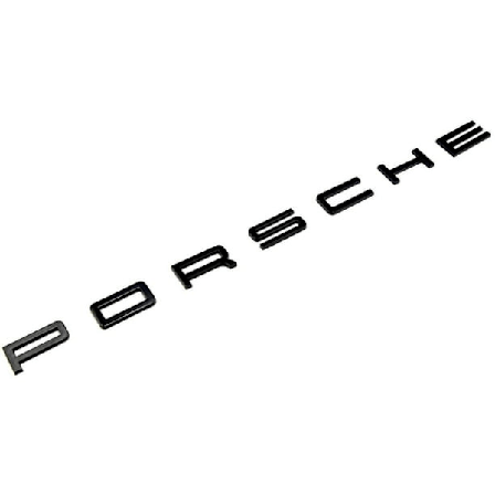 Passande Porsche bokstavsdekaler bakre baklucka bilklistermärken bokstäver modifierad bil logotyp ordmärke