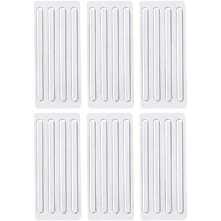 6 stk. gennemsigtige sko stropper ark usynlige gel puder fodbeskyttelse til kvinder