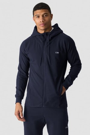 Activity Zip Hoodie Men Navy