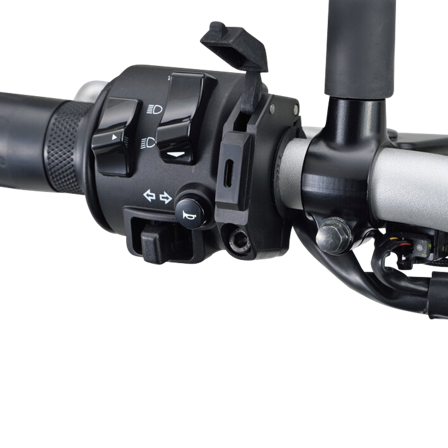 Strømforsyning Plast - Styr 22,2/25,4 Daytona Slim USB Type-C