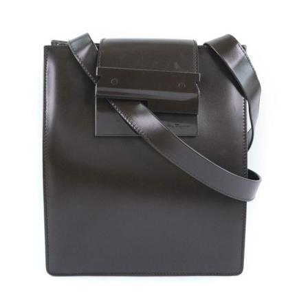 Salvatore Ferragamo Pre-owned, Pre-owned Crossbody Bag Bruin, Dames, Maat:ONE Size