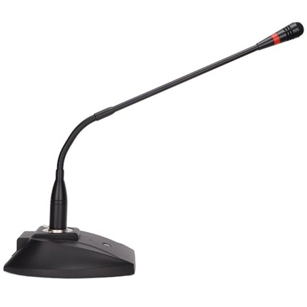 Svanehals kabelmikrofon, bordmikrofon med XLR-hode KLB