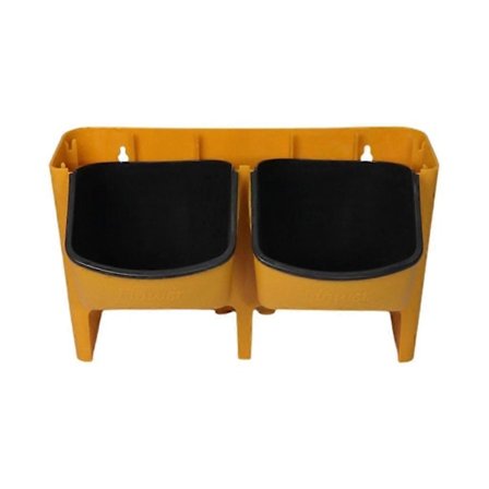 Stabelbar Blomsterpotte Vægophæng Vertikal Plantekasse til Indendørs Udendørs Have