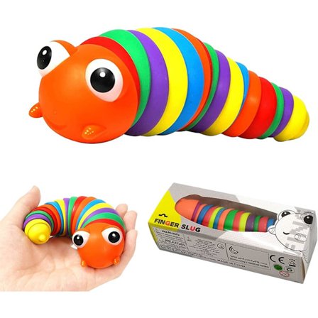 Toy, Sensory Slug Desktop Toys Anti-Angst Relief Decompressi