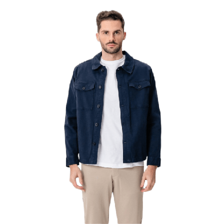 TeeShoppen Twill Overshirt Skjortor Herr XS