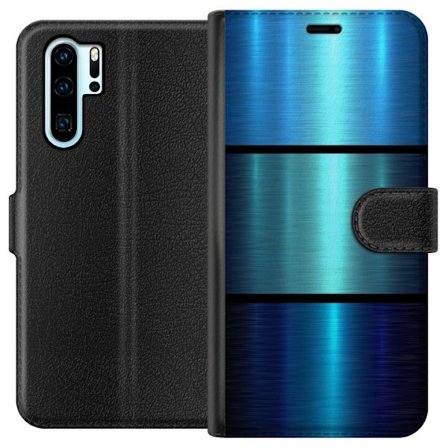 Kompatibel Tegnebogsetui til Huawei Huawei P30 Pro Blå