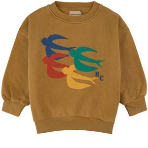 Kids - Bobo Choses Curry Flying Birds Sweatshirt 8-9 Years - Jumpers and knitwear - 8-9 years - Brown