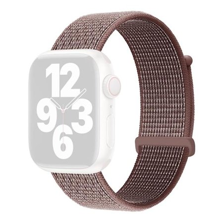 KALEBOL Nylon klockarmband Apple Watch Series 10 42 mm armband - Rökig Lila