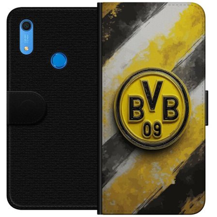 Kompatibel Tegnebogsetui til Huawei Huawei Y6s (2019) Farverigt abstrakt puslespillsmønster, der symboliserer fællesskab, mangfoldighed og kreativit