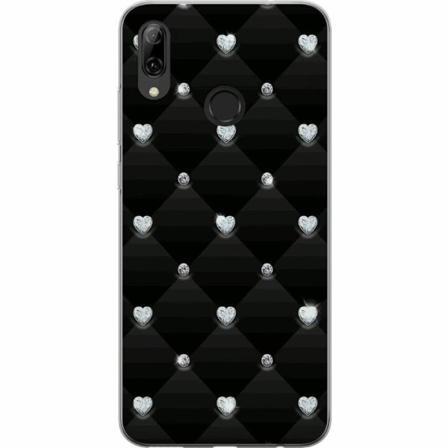 Huawei P Smart 2019 Mjukt Skal - Bling Heart