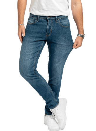 TeeShoppen The Original Performance Jeans (slim) Byxor Herr Blå w28l30