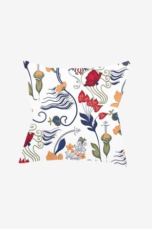 Svanefors - Pudebetræk José 45x45cm - Blå - Pyntepuder & pudebetræk - Fra Homeroom