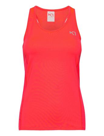 Nora Singlet T-shirts & Tops Sleeveless Röd Kari Traa