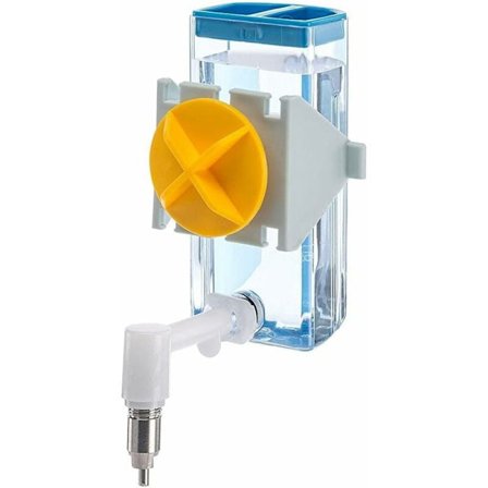 Kanin Sippy Vattenflaska 4676 Stor, Vattendispenserflaska för Kaniner och Andra Smådjur Kapacitet 600 Cc, 10.5 X 9 X H 24 cm - 0.6 L