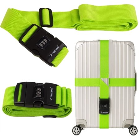 Bagasjerem med Kodelås - Sikkerhetsrem for Koffert