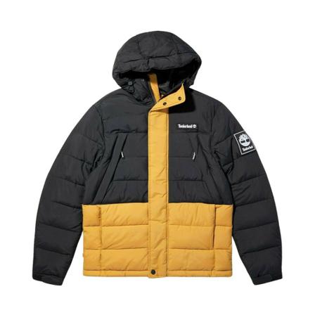 Timberland, Down Jackets Zwart, Heren, Maat:M