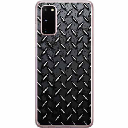Samsung Galaxy S20 Genomskinligt Skal Metalliskt Mönster