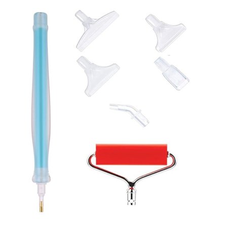 Diamond painting Point Drill Pennor BLÅ BLÅ