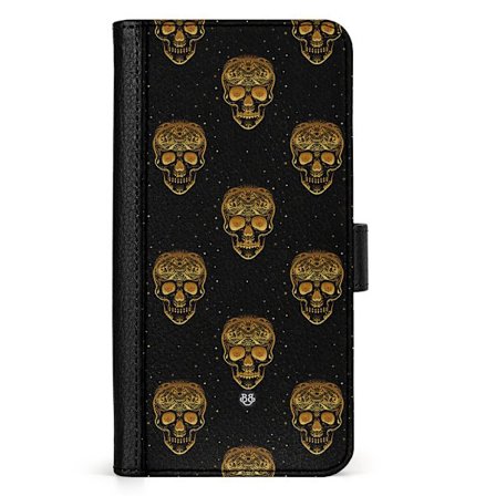 Bjornberry Sony Xperia 5 V Fodral - Gold Skulls