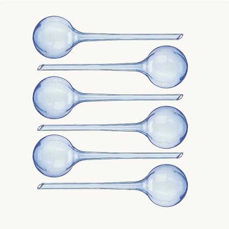 6 stk. Hold dine planter hydreret med vandingskugler