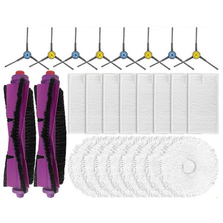 Tillbehörsset Passar Obode P8 Robotdammsugare Delar Huvudsidoborste Moppfilter