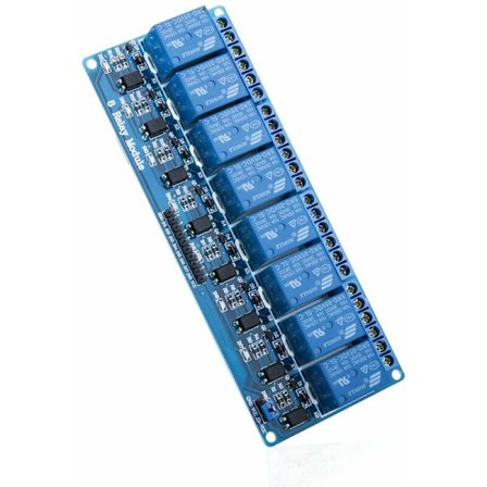 5V DC 8-kanavainen relemoduuli optoerottimella 8-kanavainen relemoduuli Mega 1280 DSP Arm PIC AVR STM32 Raspberry Pi