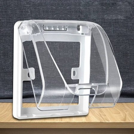 Strömbrytare Cover Sockel Vattentät låda TRANSPARENT