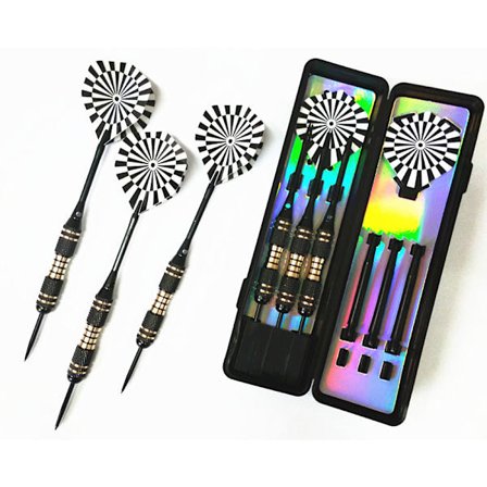 Target Darts Set, 3 stk. profesjonelle kastepiler med aluminiumskaft for bar og spillrom