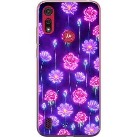 Yhteensopiva Puhelinkuori Motorola Moto E6s (2020) Bloom Reverie Electric Petals
