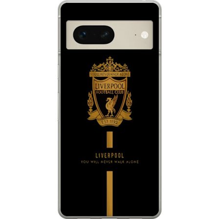 Yhteensopiva Puhelinkuori Google Pixel 7 Liverpool seuramerkki punainen valkoinen musta muotoilu