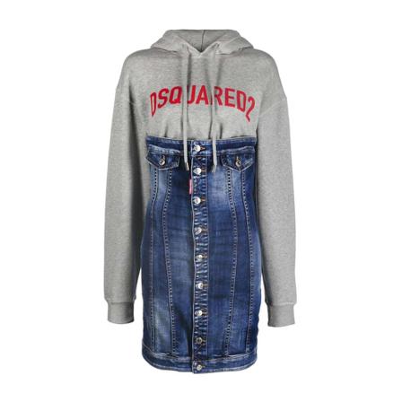 Dsquared2 Kjole Blå, Dame