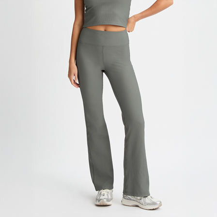 Röhnisch Ribbade Flare Tights Grön